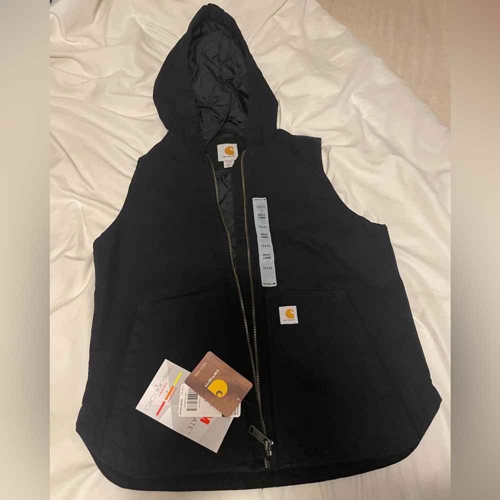 Carhartt Vest with hoodie